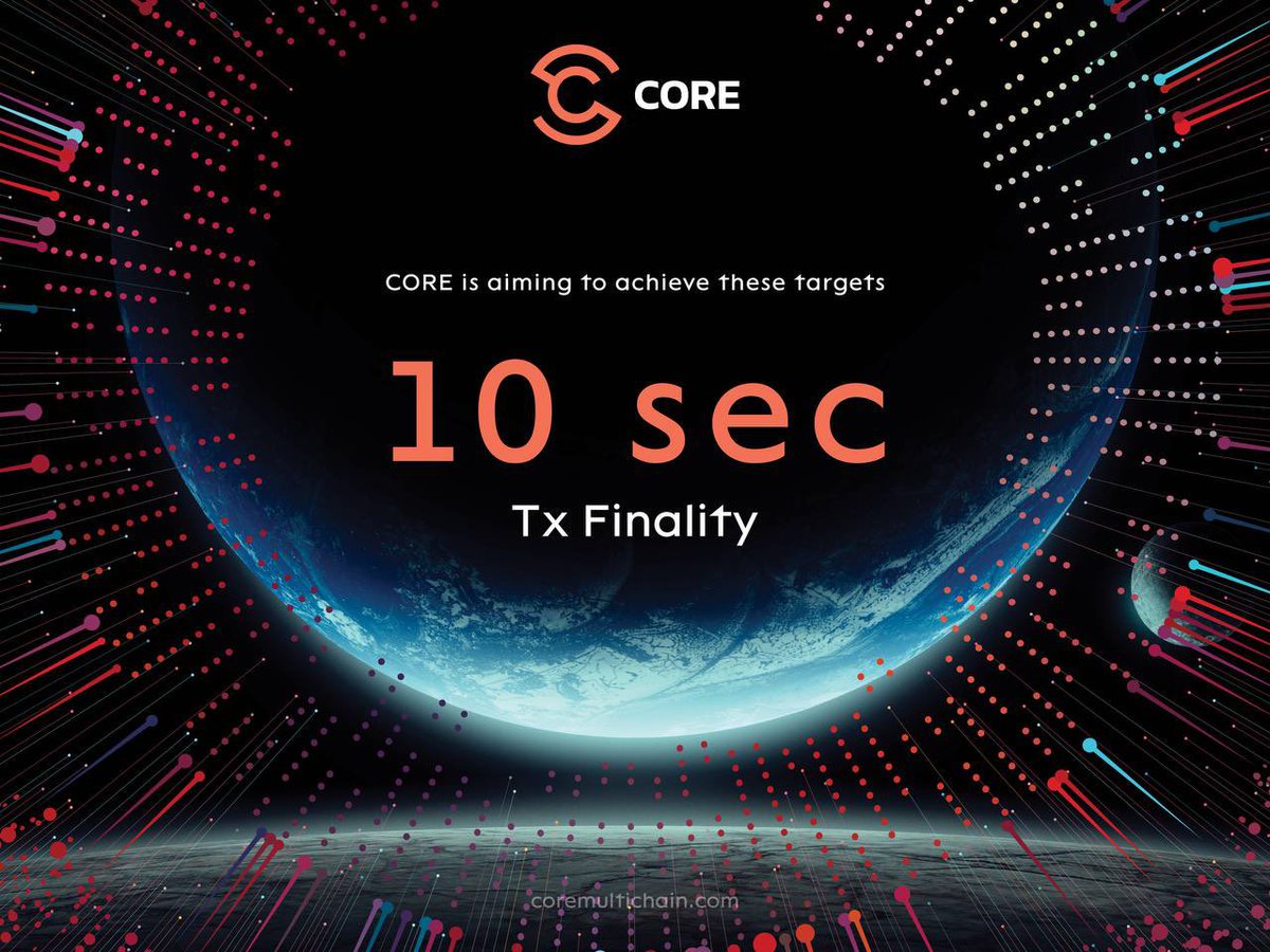 Catena_Network's tweet photo. 💫💥CORE is aiming to achieve these target:

🟠10 sec
💥Tx Finality

➖➖

🗺RoadMap:
https://t.co/fnjrQmZnyG

☑️ More information: 
https://t.co/mgSDtj2jl1

➖➖

🪐It’s just the beginning #CMCX 🟠

🪐TOGETHER WE GROW

➖➖

#CORE #CoreMultiChain #blockchain #Multichain https://t.co/0OXUyuT8Ge