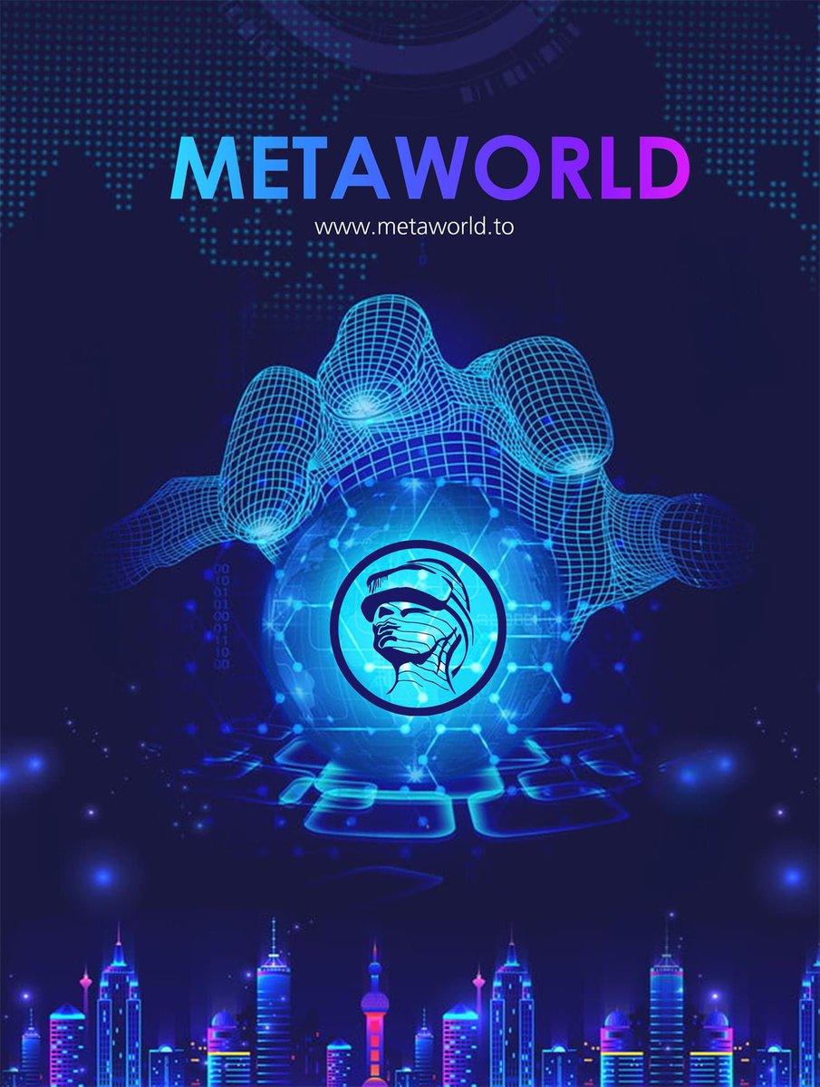 MetaWorldToken's tweet image. LET'S SHAPE THE DIGITAL WORLD TOGETHER 🦾 🦿 🚀 👨‍🚀👩‍🚀
metaworld.to - for more information.