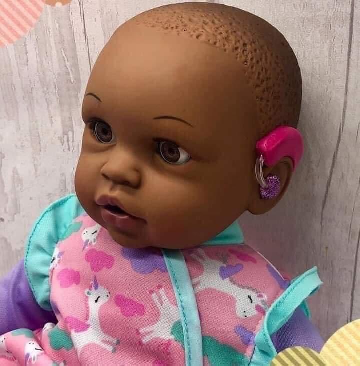 RaceAware's tweet photo. Inclusive Dolls

Since her daughter didn't identify with any of her toys because of her hearing impairment, Clare Tawell 39-year-old British mother began making unique toys... for her daughter and then for other children. 😍🙌 https://t.co/Aq9mR4cf3X