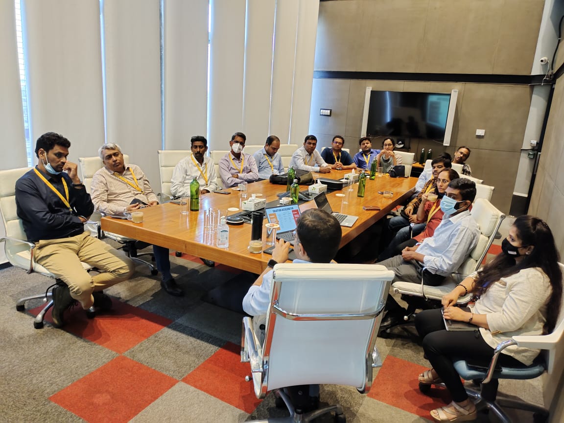 StellantisIct's tweet photo. Stellantis ICT India is always in look out for innovation to break the barriers. 

In our quest for innovation in Mobility, we have reached T-Hub.

Stellantis ICT India Leadership at T-Hub to learn and explore.

#LifeatStellantisICTIndia @THubHyd https://t.co/G0wus8O4DP