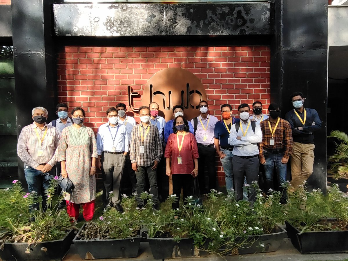 StellantisIct's tweet photo. Stellantis ICT India is always in look out for innovation to break the barriers. 

In our quest for innovation in Mobility, we have reached T-Hub.

Stellantis ICT India Leadership at T-Hub to learn and explore.

#LifeatStellantisICTIndia @THubHyd https://t.co/G0wus8O4DP