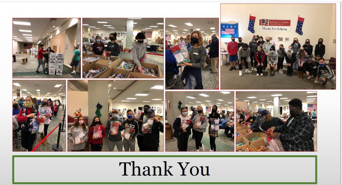 Rho Kappa collected two overflowing shopping carts of donations and sent 20 members to stuff stockings that will be sent off to our active military to bring them good cheer this holiday through the Stockings for Soldiers organization.  The students are grateful for your support!