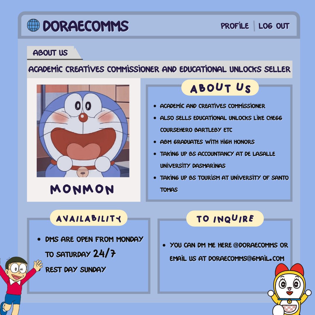 dorae // open for commissions!! tweet media