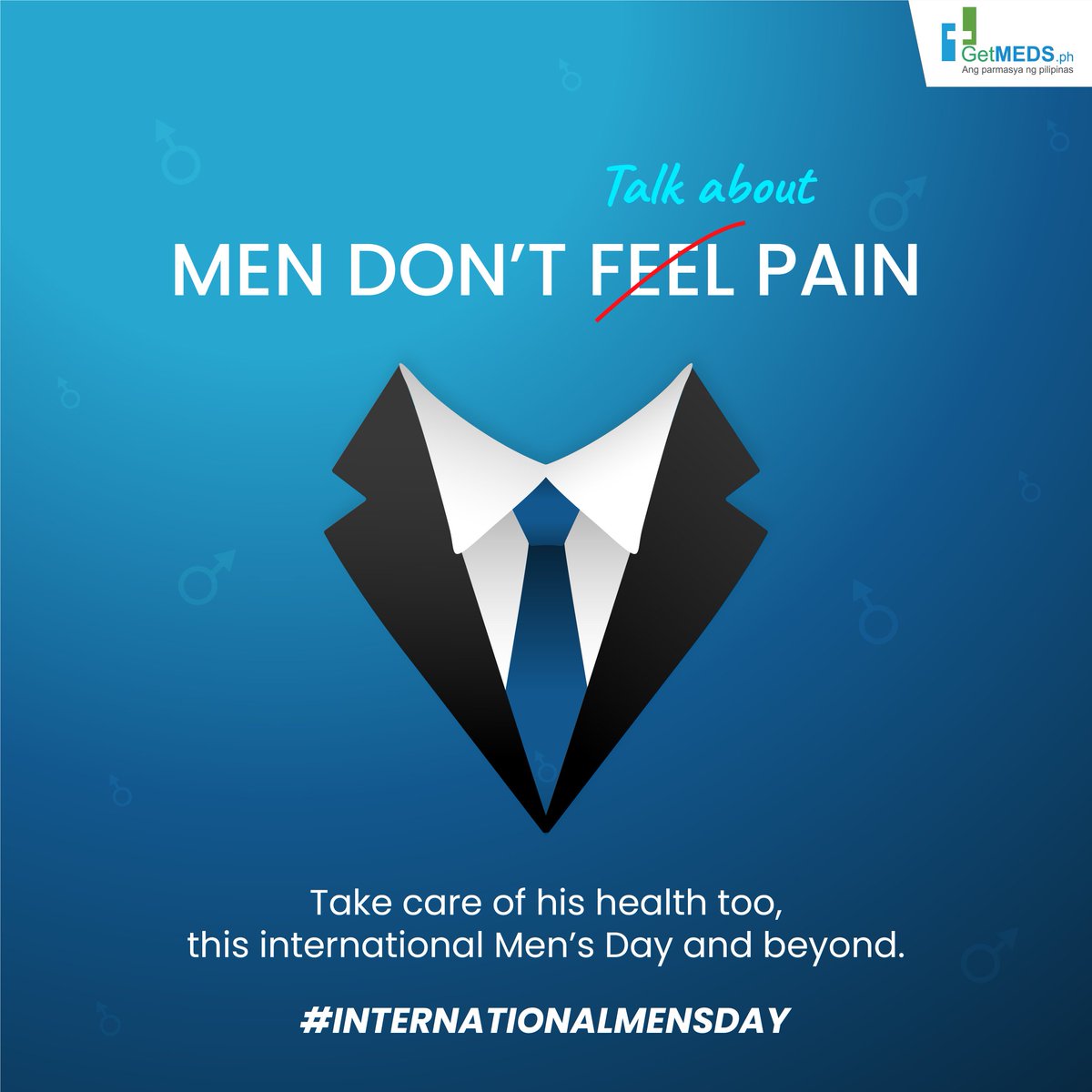 getmeds_ph's tweet photo. The men in your life deserve care too! So this International Men’s Day, talk to the men in your life about their health – both mental and physical.
.
.
.
.
.
#internationalmensday #menshealthawareness #health #wellness #men #Philippines #getmeds #medicine #onlinepharmacy https://t.co/YUbzN7c1oV