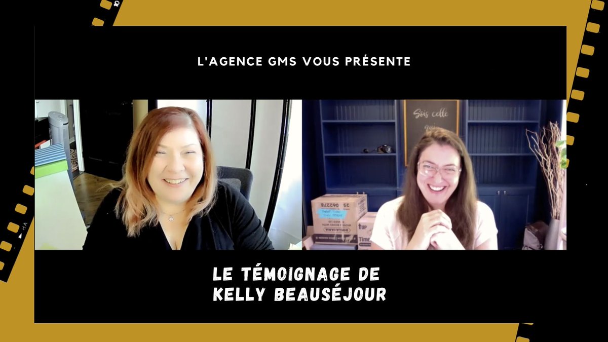 Témoignage Agence GMS de Kelly Beauséjour youtu.be/eXRdVPQHOZc via <a href="/YouTube/">YouTube</a>