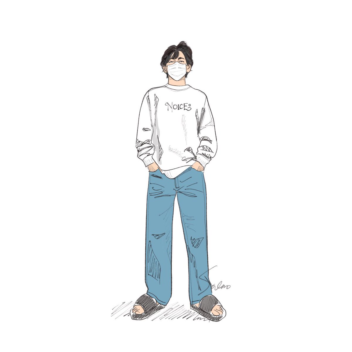 chongsolmo's tweet photo. 🐻‍❄️🇺🇸

#방탄소년단  #バンタン #BTSV #taehyung #taetae  #テテ #キムテヒョン #김태형  #뷔 #태태 #bts #btsfanart https://t.co/s2QxjHcV2l
