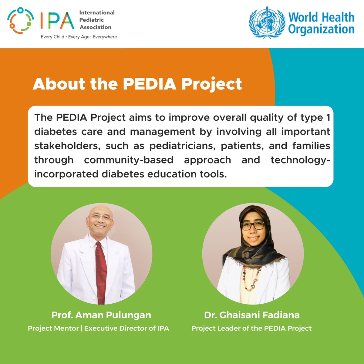 IPAWorldorg's tweet photo. a project focusing on tackling diabetes in children and adolescents in Indonesia through education, collaboration, and community empowerment.
#IPA #WHONCDLab #PEDIAProject https://t.co/xyzOYYNYKQ