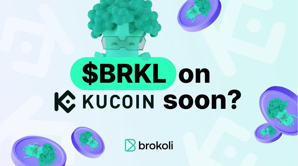 BrokoliNetwork's tweet image. WHO’S EXCITED FOR $BRKL ON KUCOIN? 👀🥦

Retweet if you are and comment why ⤵️

Maybe the wish of a community could come true 🧙‍♂️