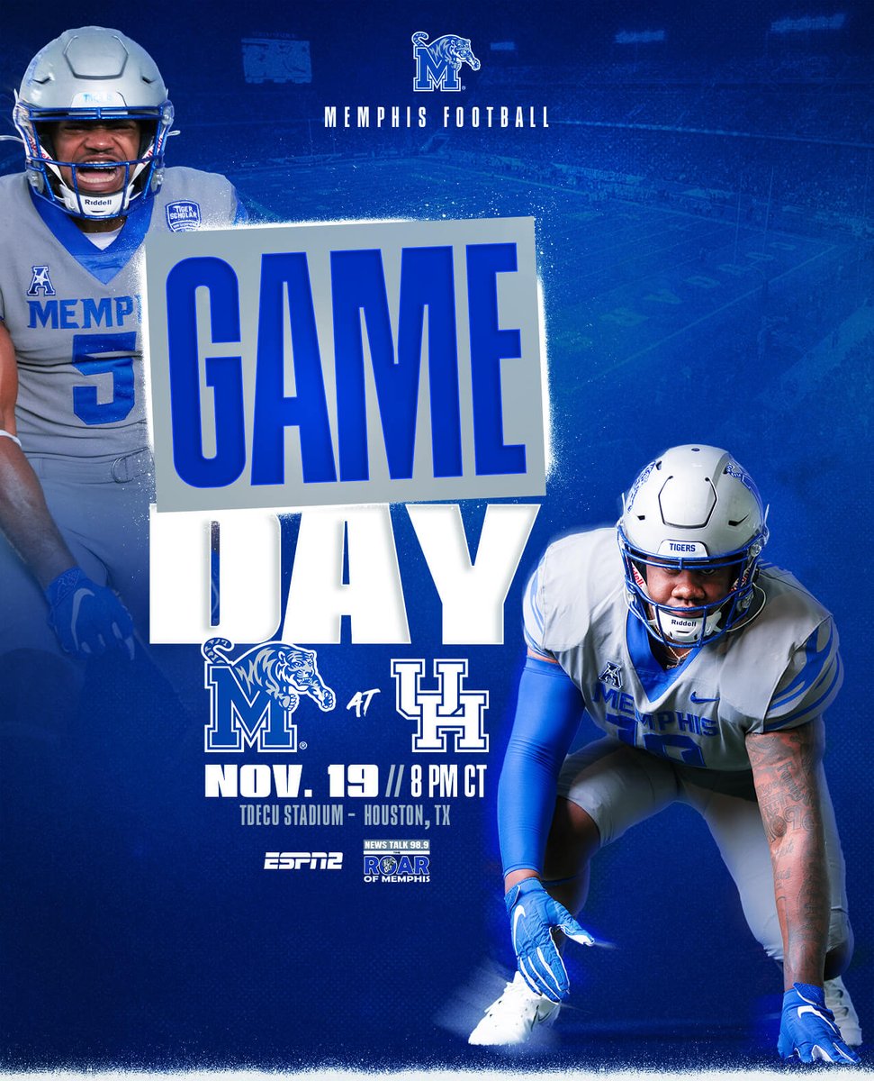 Get up. It’s game day. 🐅🏈

#GoTigersGo | #BeatHouston