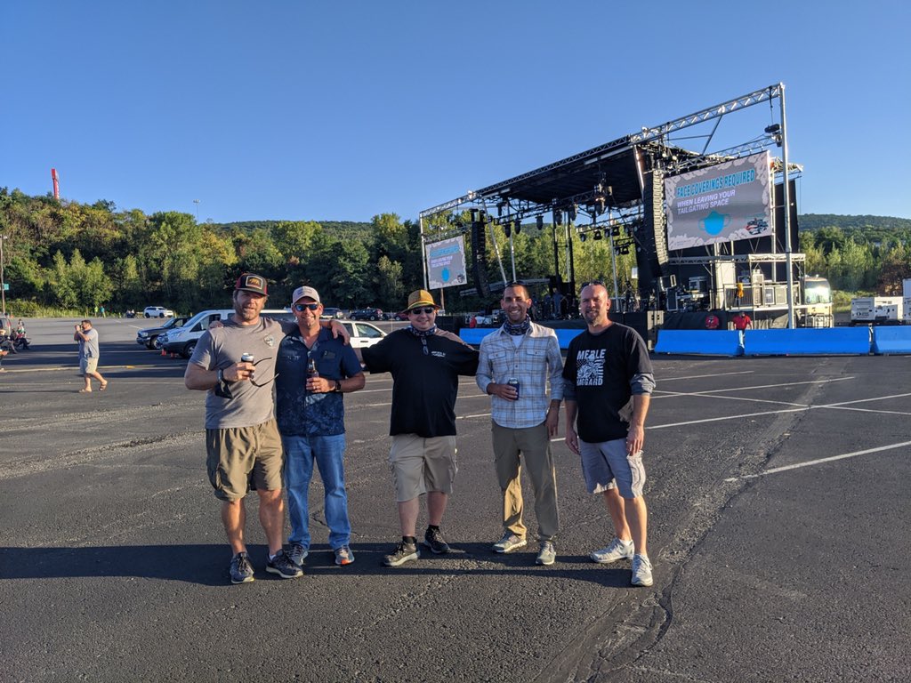 Knock, Knock <a href="/BillyStrings/">Billy Strings</a>.  We loved last year in the parking lot.  Can’t wait for tonight.  #SweetRevenge @MoSunArenaPA