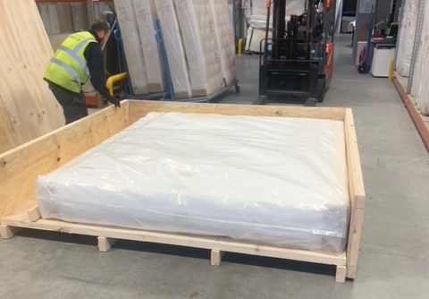 Today we are sending off our latest bespoke sized order overseas to South Korea, handcrafted in our factory with only the finest materials.

Visit us in our Aberdeen store to discuss your very own unique luxury mattress, and start your journey to a great night's sleep today!