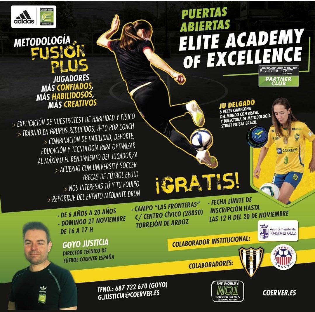 Apúntate, puertas abiertas.