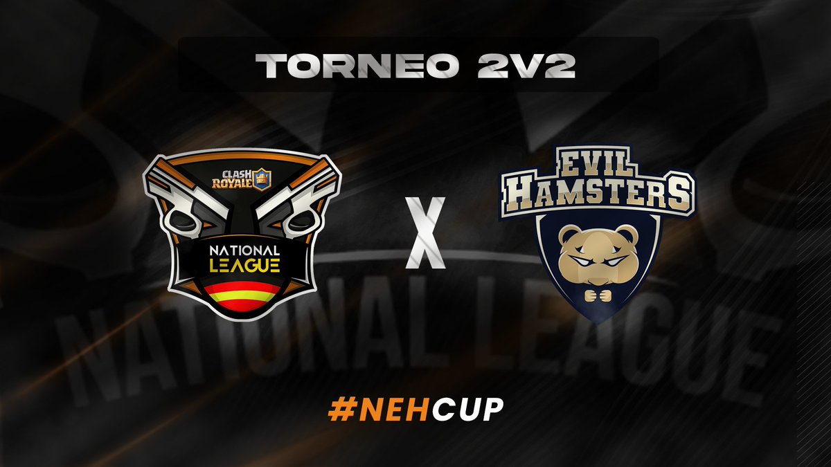 #ClashRoyale | En colaboración con <a href="/ehamstersclub/">Evil Hamsters 😈🐹</a>, presentamos la #NEHCUP🐹

🗒️ 2v2 
⚔️ 32 clubs
💰 100€ de prizepool

Tenéis el formato y las inscripciones pinchando en este link
⬇️⬇️⬇️
discord.gg/yQT3Zv3T

¡¡OS ESPERAMOS!! 💪🏻