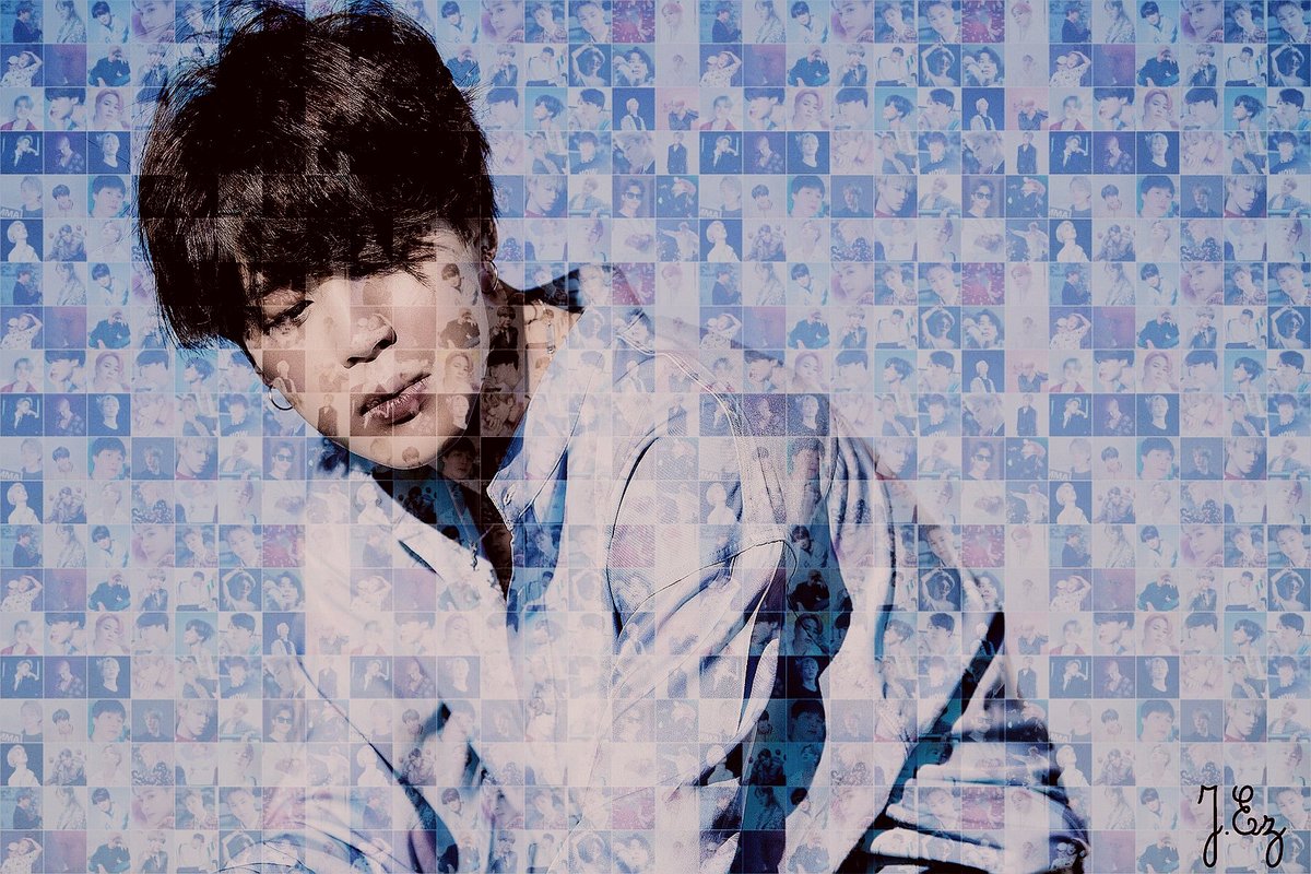 Jimineditz's tweet photo. Mosaic of Jimin. He's perfect 💙
#JIMIN #BTSJiminEdit https://t.co/nav0jj8ZOA