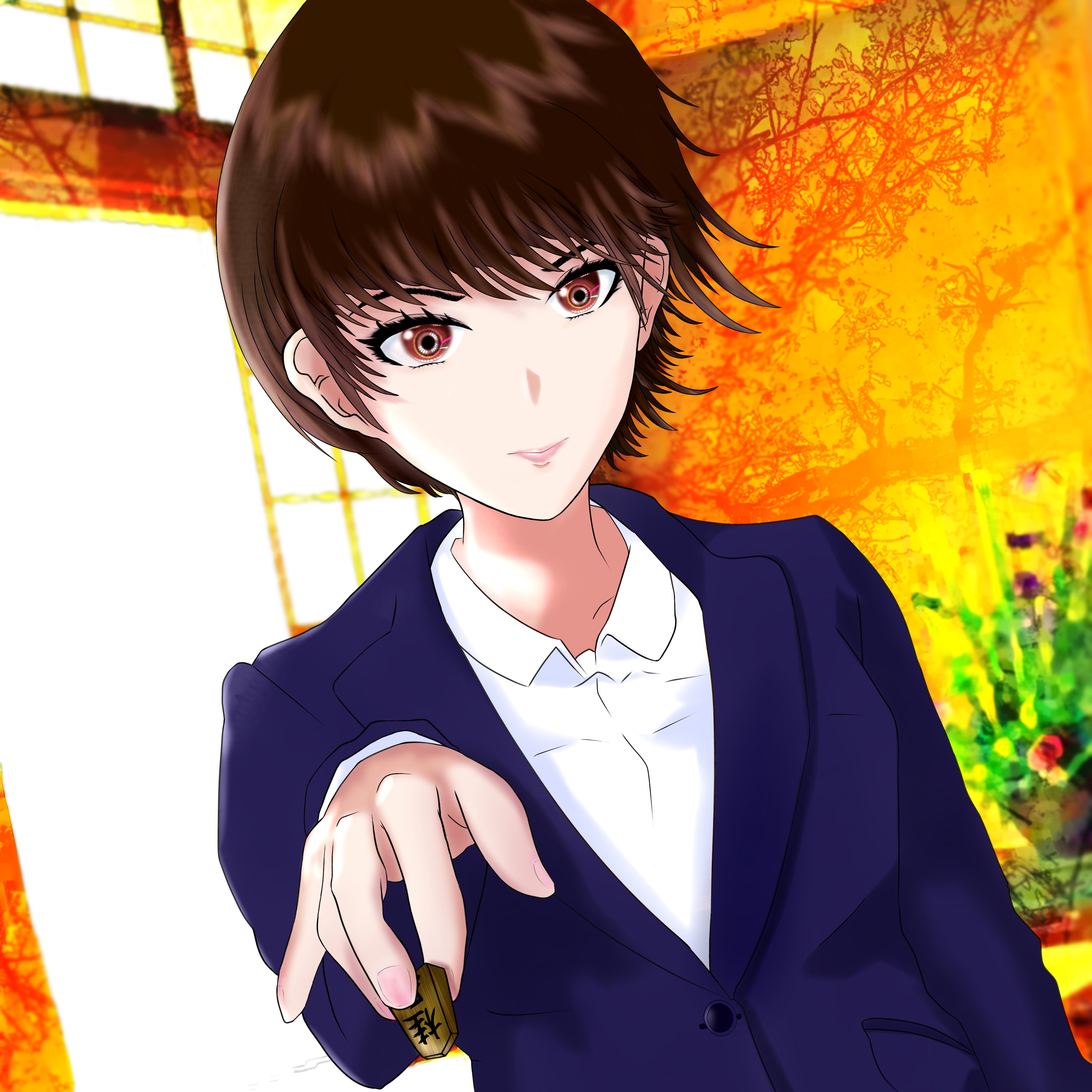 黄昏のアリス 創作イラスト 女流棋士 真剣な眼差しで指す姿を想像で描いてみました 振袖か迷った 創作 イラスト 将棋 女流棋士 イラスト好きさんと繋がりたい 冬の創作クラスタフォロー祭り T Co Xaludxnoft Twitter