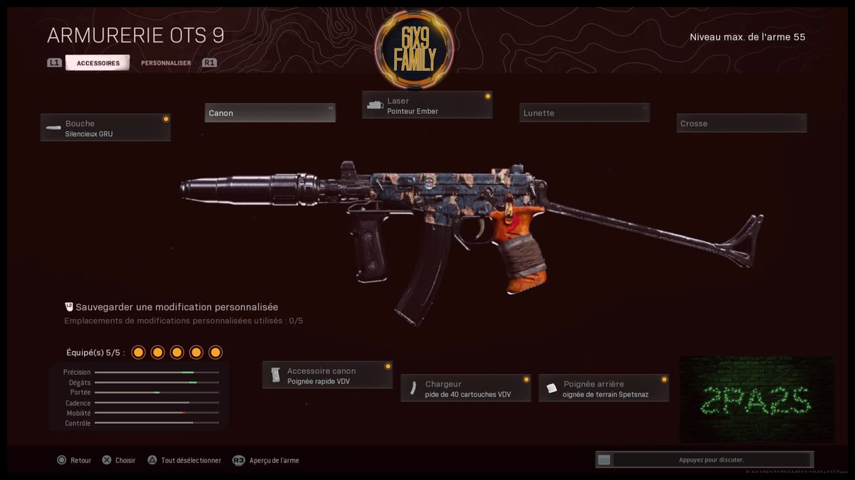 studio6ix9's tweet photo. Callof DutyWarzone class #Ots9 by 2PA2S & 6ix9 Family
#weapon #ps4 #Brok #Class #Callofduty #Nouveautes #Codwarzone https://t.co/WvQtfNB8cC