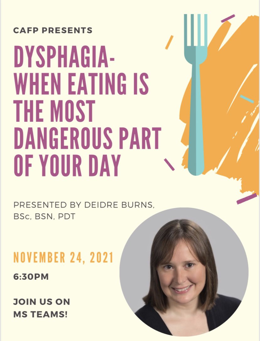 The event is online via MS Teams at 6:30 PM. The event will be about 45 minutes to an hour. Make sure you join our team to add this event to your calendar, so you do not forget 😊

Link to event: teams.microsoft.com/l/meetup-join/…
 
Link to CAFP group channel: teams.microsoft.com/l/channel/19%3…