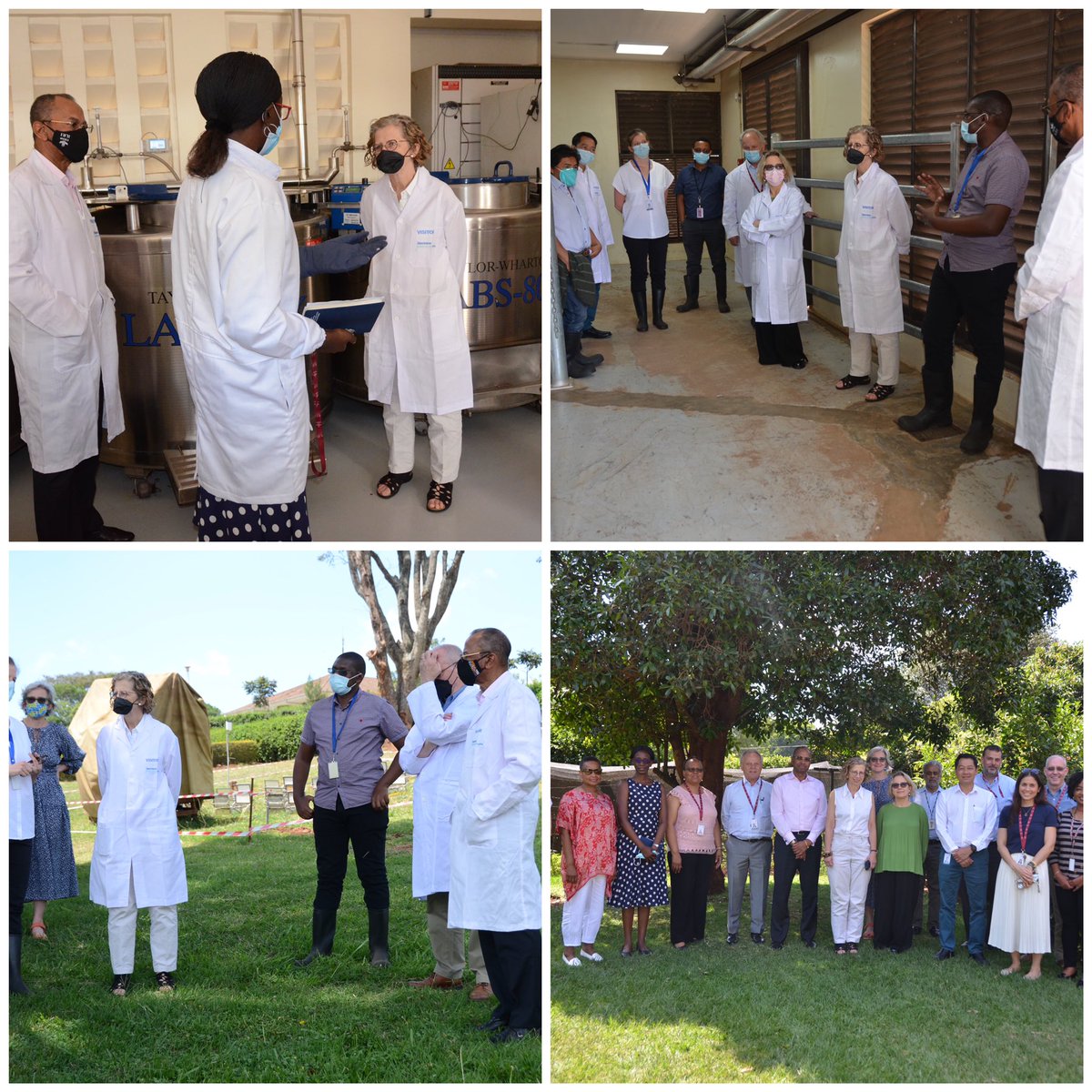 Real pleasure to visit @ILRI_JimmySmith DG, @ILRI. ILRI works on livestock research, nutrition, disease prevention &operates sophisticated labs on #bioscience, genotyping & more. As world recognizes importance of science to address #OneHealth @UNEP-@ILRI collaboration will be key