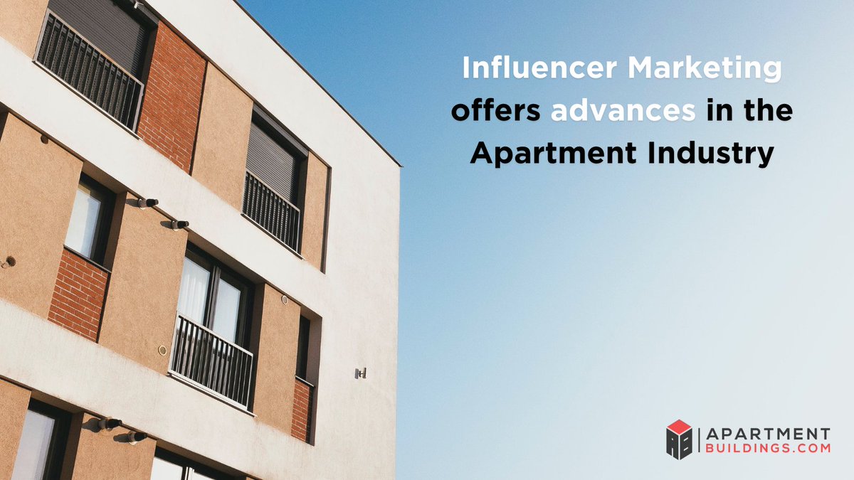 Influencer marketing has become an essential marketing strategy in the #apartment industry. It's an affordable way to attract new tenants or buyers. 

Have you used #InfluencerMarketing to reach prospective buyers?

Find out more about this tactic in this @GlobeStreet article.