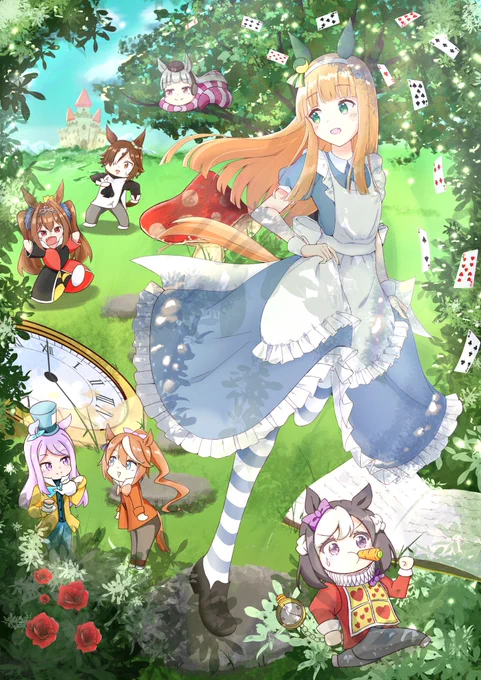 不思議の国のサイレンススズカ

#ウマ娘
#サイレンススズカ 