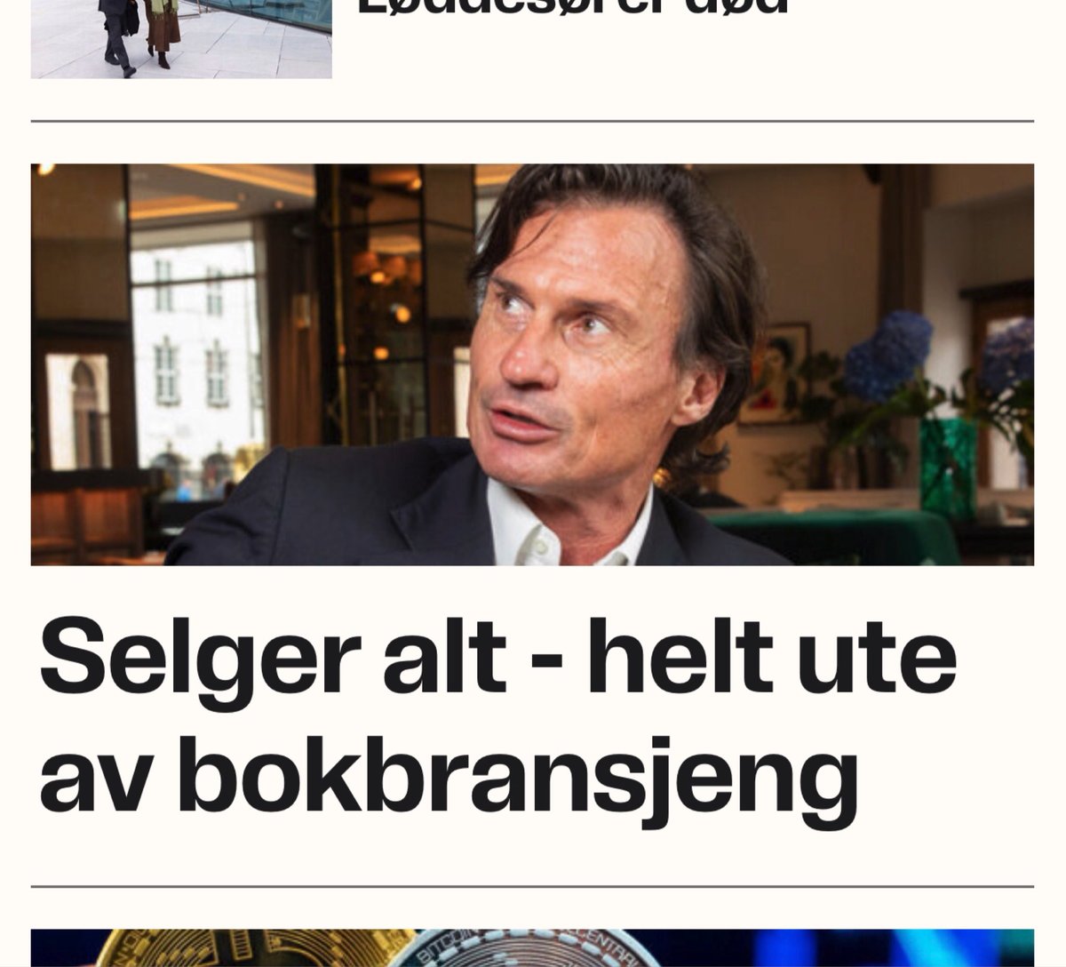 HelgeBertelsen's tweet photo. Ja, bokbransjeng er tøffe greier…. https://t.co/6SHaoSnWjs