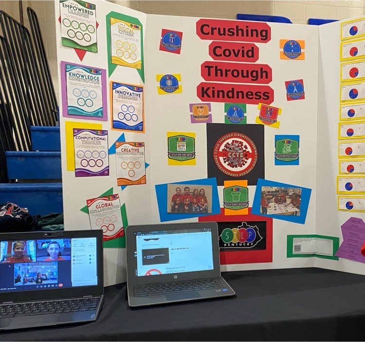porter_elem's tweet photo. Porter Elementary was well represented at the district STLP showcase. CCTK is a school wide community service project and our 4th grade students rocked their presentation! Great job to Jules, Jaxon, Zach, and Paelynn for stepping up and representing your school. #JCSTREAM #STLPKY https://t.co/BsOkTEnVvC