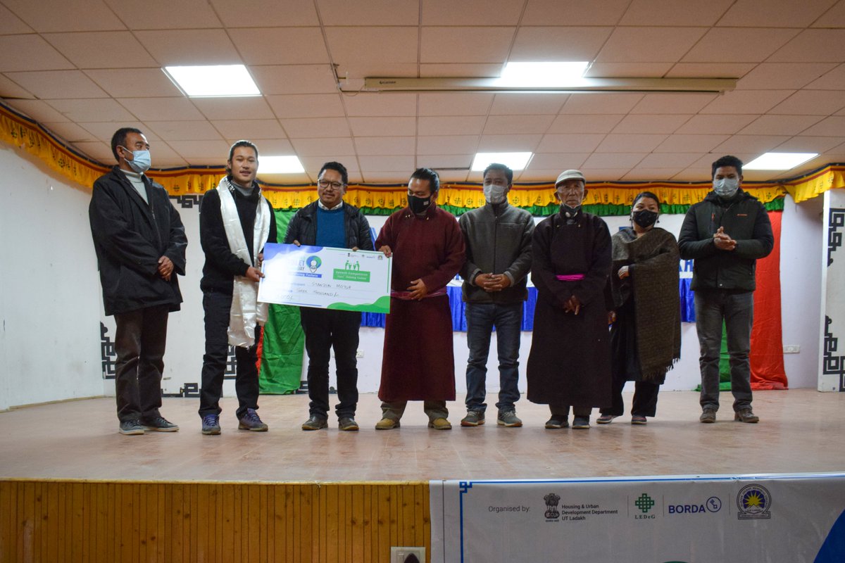 ledegladakh's tweet photo. World Toilet Day was celebrated at @ejmcleh with a speech competition on the topic "Valuing Toilets" organised with an aim to promote awareness on sanitation and the importance of hygiene among students. 

@StanChosphel was present as chief guest of the occasion.

#LEDeG #BORDA https://t.co/WPecOpWXwE