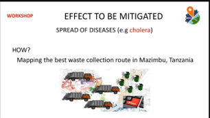 Crowd2Map's tweet photo. Great session on links between flooding, waste and disease from @youthmapper ambassador Erick Tamba at #SOTMAfrica2021 - very interested to replicate this in other areas of #Tanzania https://t.co/vv67xML7Rm