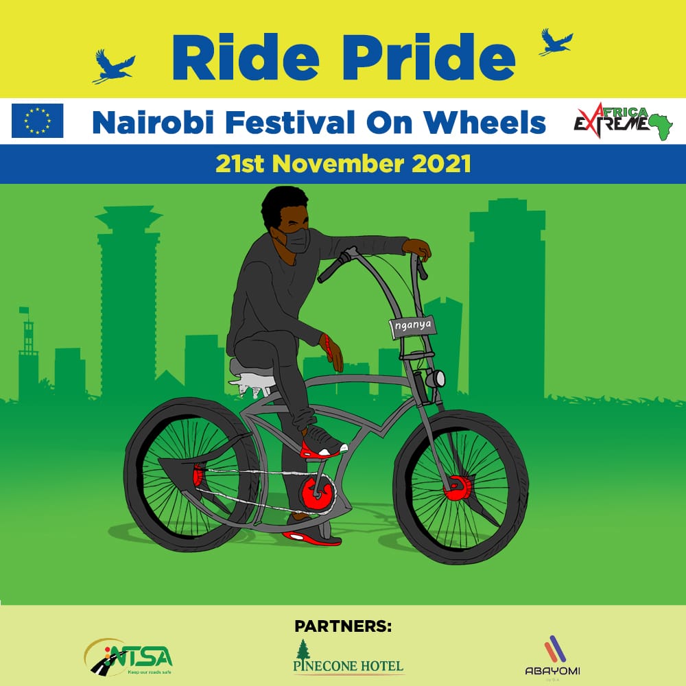EUinKenya's tweet photo. Have you registered to race through downtown Nairobi on Sunday, 21 Nov 2021.

Do not miss the City Festival on Wheels cycling event for fun sporting activities in skating⛸️🛼 and cycling 🚴🏿. 

For more details, go to: https://t.co/HCpJiCGOPj
#FestivalOnWheels https://t.co/4kqt2Mg0TR