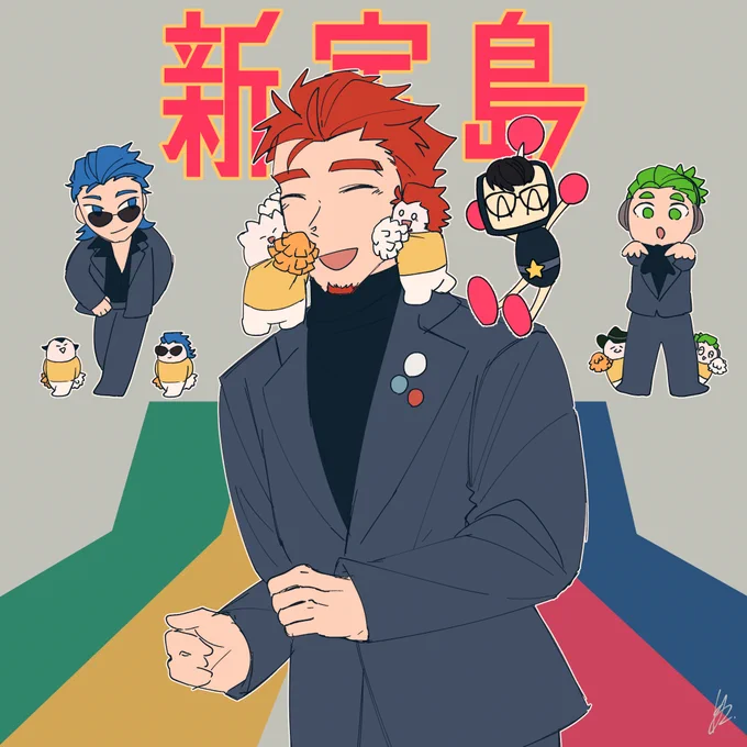 コラボ最高すぎた…これは謎らくがき 