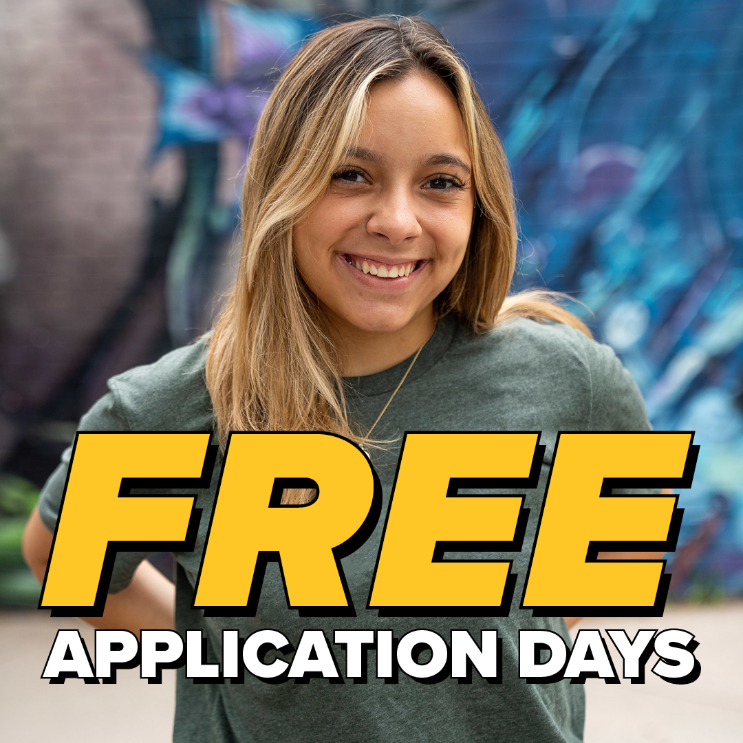 THIS JUST IN: 

SUNY Brockport will waive the application fee for any undergraduate student who applies from November 22 - December 5. 

Apply for FREE: bit.ly/3CBpgmx

#applynow #apply #brockport