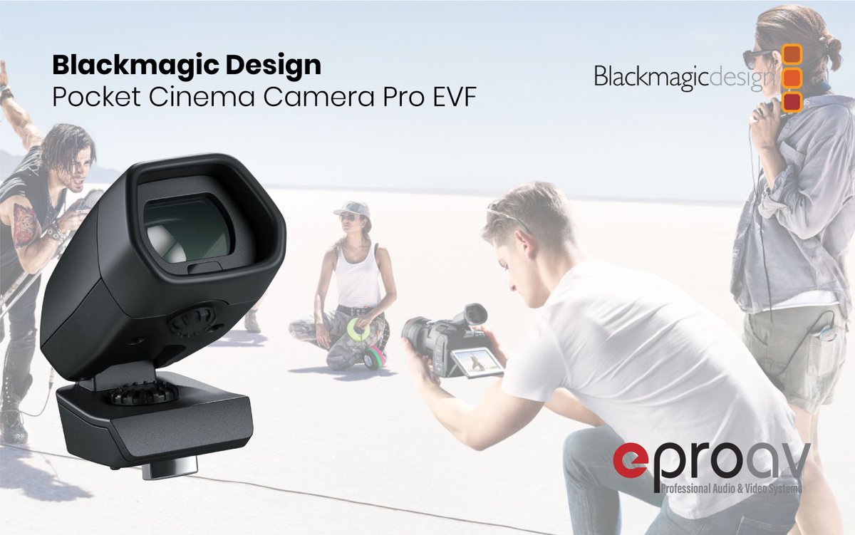 eproav's tweet photo. You can add an optional viewfinder to the Blackmagic Pocket Cinema Camera 6K Pro for a more immersive shooting experience! 
Check it now!
https://t.co/oWbCyrQtOp

#blackmagicdesign #viewfinder #pocketcinema #blackmagicaccessories #camera #evf #professionalvideo #photography https://t.co/aqw3SBDO2W