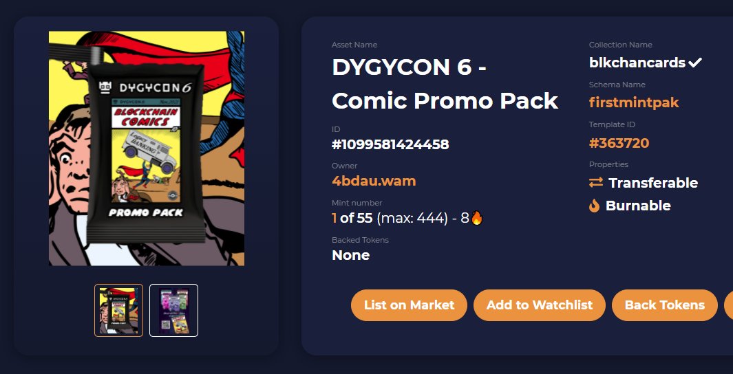 BlockchainCards's tweet photo. #NFTGiveaway 

WIN THIS #DYGYCON FIRST MINT PROMO PACK

1. Follow @dygycon 
2. LIKE AND RT
3. Comment WAX ID

Join us for a weekend of fun!

https://t.co/nM9UNzjzE9 ✅

#gamerjibe #NFTGaming #NFTLAUNCH https://t.co/Xru3fZlkj2