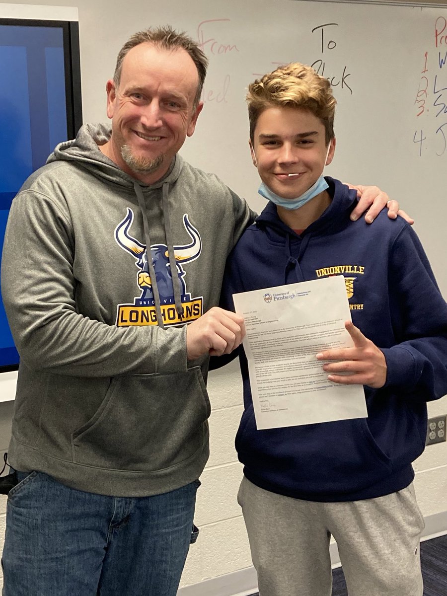 StarkVilleLearn's tweet image. Gene Kelly, Fred Rogers, Mark Cuban and now Caden Young! Congrats to Caden on his acceptance to the University of Pittsburgh! #Back2Better #APCompSci