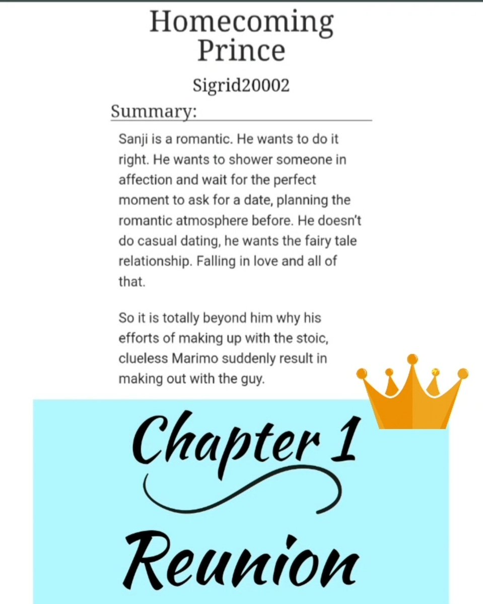 shiggy20002's tweet photo. I did it again, I started a new story and you can read the first chapter on Ao3! Lot's of Highschool shenanigans with Idiots in Love 😆

👑 Vinsmoke Sanji/Roronoa Zoro
👑 Highschool AU
👑 Vinsmoke Sanji-centric
👑 Angst, Hurt/Comfort, Fluff

https://t.co/M0DdFVV5Xw https://t.co/hQAE2uJ3oe