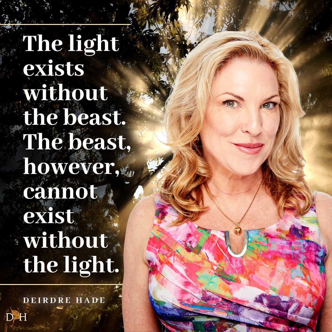 ✨ You are giving away your life force to the beast of suffering, famine, disease, and death. Every living thing is filled with light because every living thing is a creation of God.
