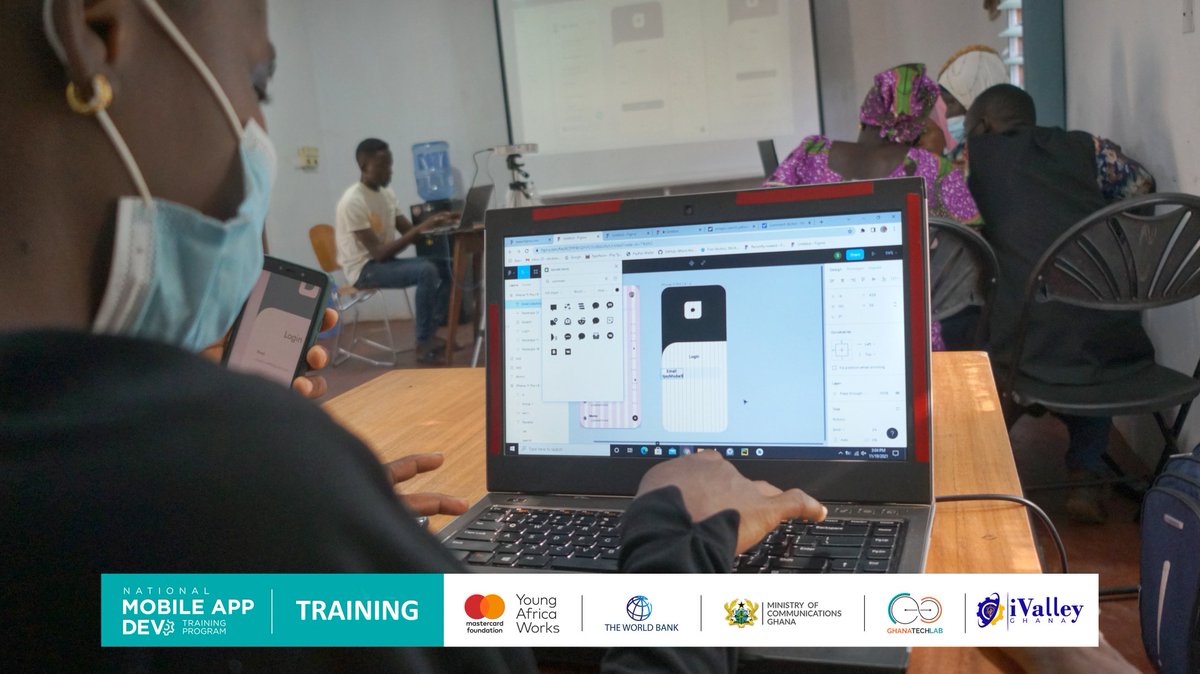 iValleyGhana's tweet photo. This will help the trainees create prototypes from their user interface to be tested and given feedbacks by the end user.
#GTLbase #GTLimpact #GTLMobileAppication #PaSE #GTLEcosystemMapping #YoungAfricaWorks #ghana #africa #youthemployment #ivalleyghana #Damongo #savannahregion https://t.co/8Wpl2yFSVD
