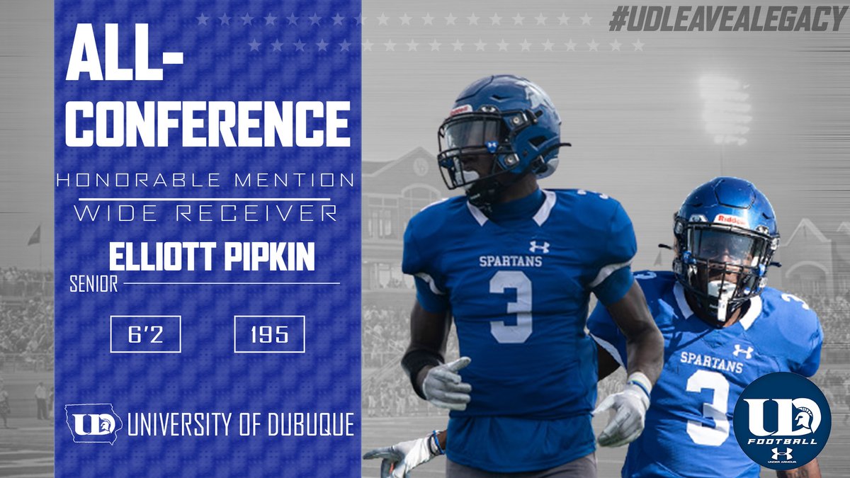 DubuqueFootball's tweet image. Your 2021 Honorable Mention A-R-C Wide Receiver…

Elliott Pipkin!

Congratulations Elliott!

#UDLeaveALegacy | #MAKEemPAY