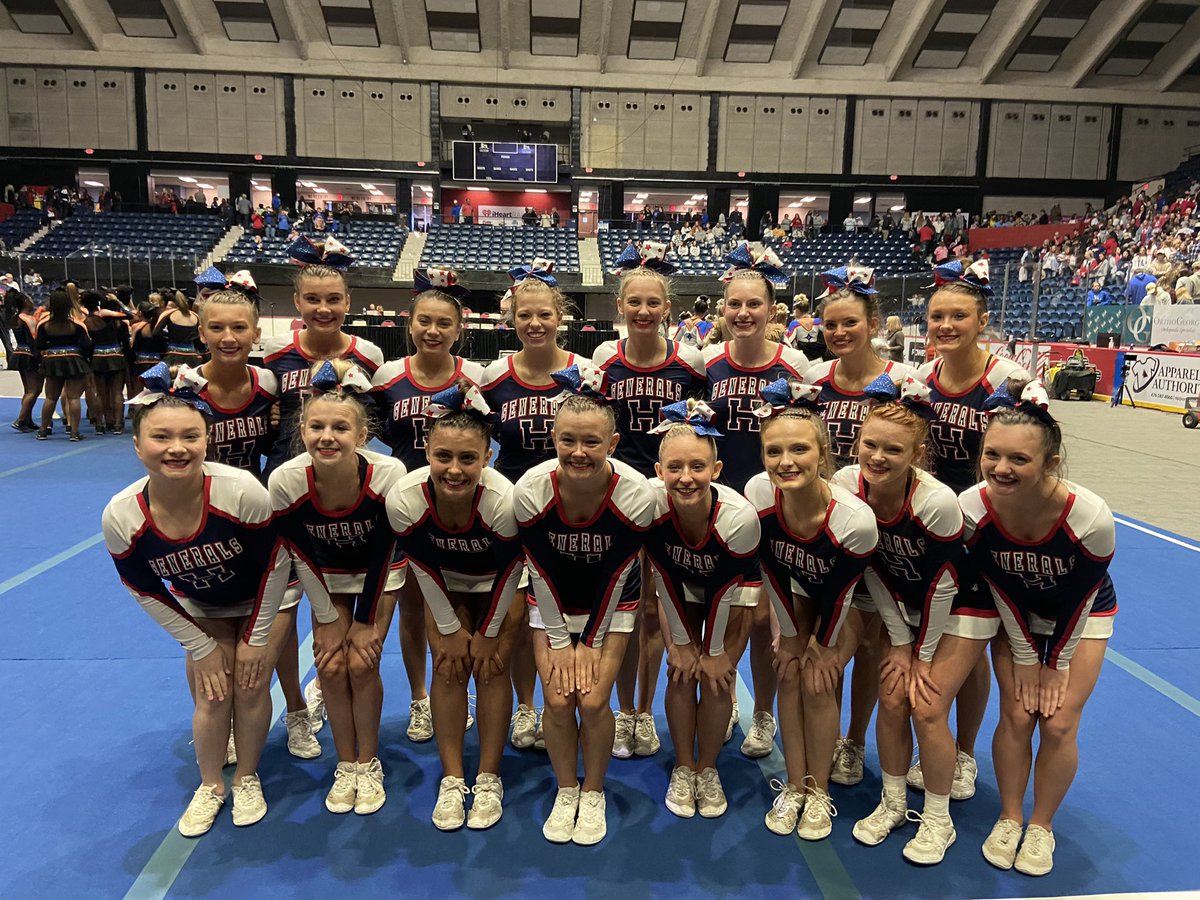 HHSGenerals's tweet photo. Heritage Competition Cheer Squad placed 4th in the STATE! Well done ladies!
#NumberOneInOurHearts #GoGenerals https://t.co/uTED3pPrkK