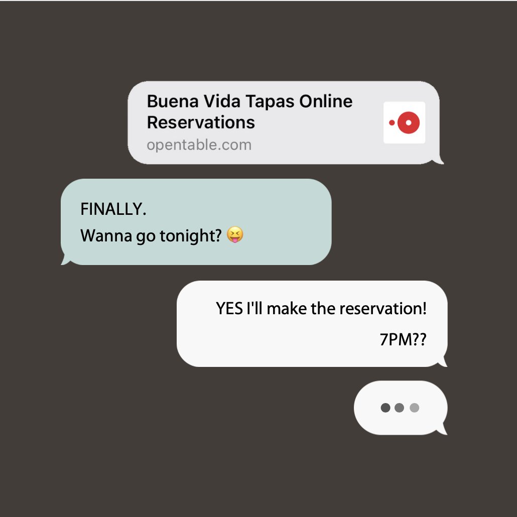 We are officially on OpenTable! 💥 We value your feedback and are excited to make Buena Vida as accessible as possible by using our guests' favorite reservation platform. Download the app or head to opentable.com to book your table with us!