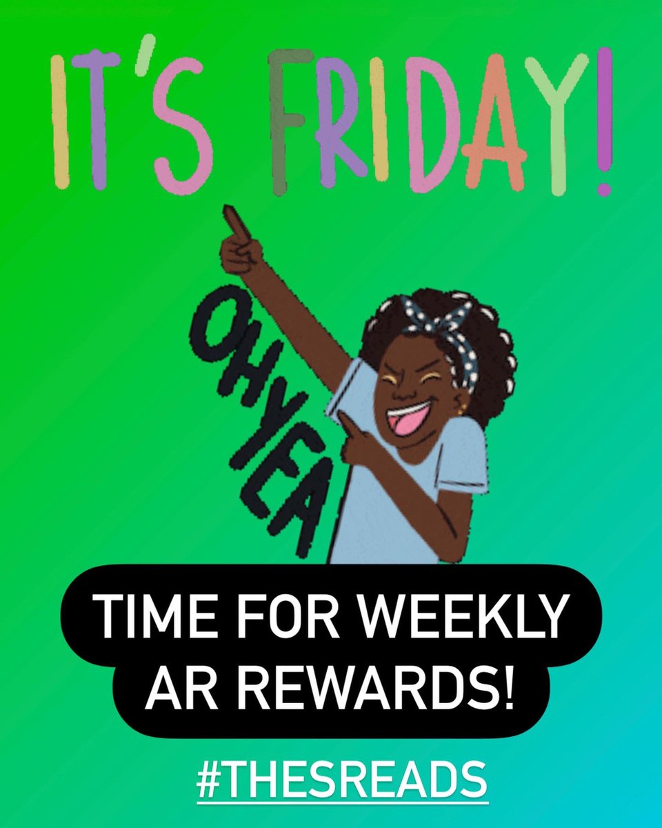 THESMediaZ's tweet photo. Great week!! Let’s keep it up! Congrats to all of the top AR readers this week. 🤗🤗 #THESReads #ChooseTHES https://t.co/YlRIYAzoRJ