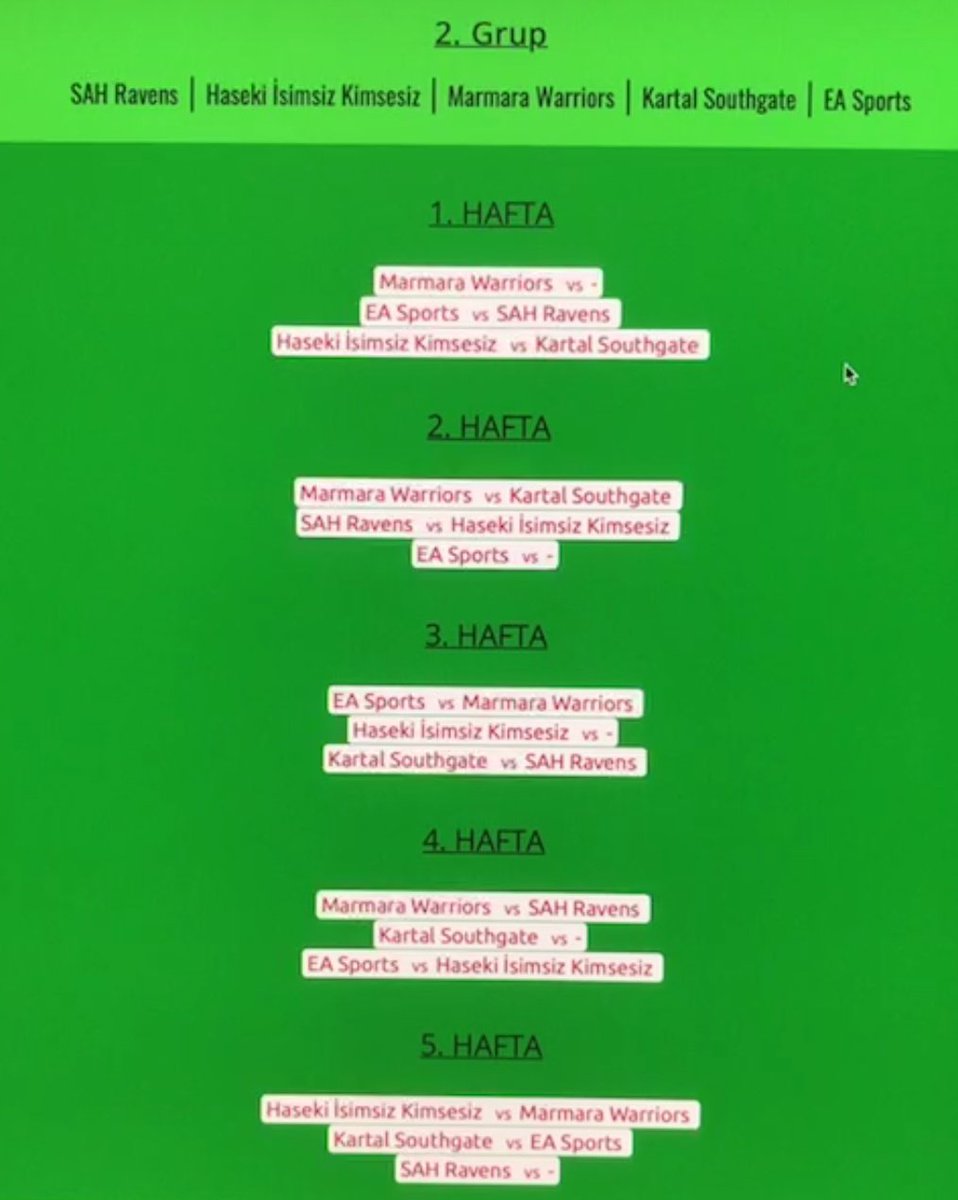 Selam 🏀👋🏼
<a href="/EgeAcil/">Ege Acil Tıp</a> <a href="/aciltiphaseki/">Haseki EAH- Acil Tıp Kliniği</a> <a href="/MarmaraAcil/">Marmara Ü Acil Tıp</a> <a href="/KartalSehir/">KARTAL DR.LÜTFİ KIRDAR ŞEHİR HASTANESİ</a>