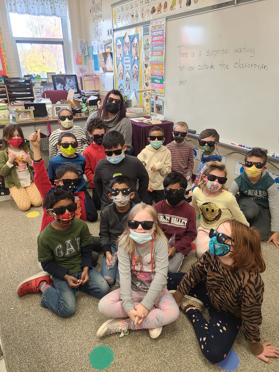 We have completed all our missions for the SSDA and they surprised us with our own word detective spy sunglasses! @bethelspringsgv