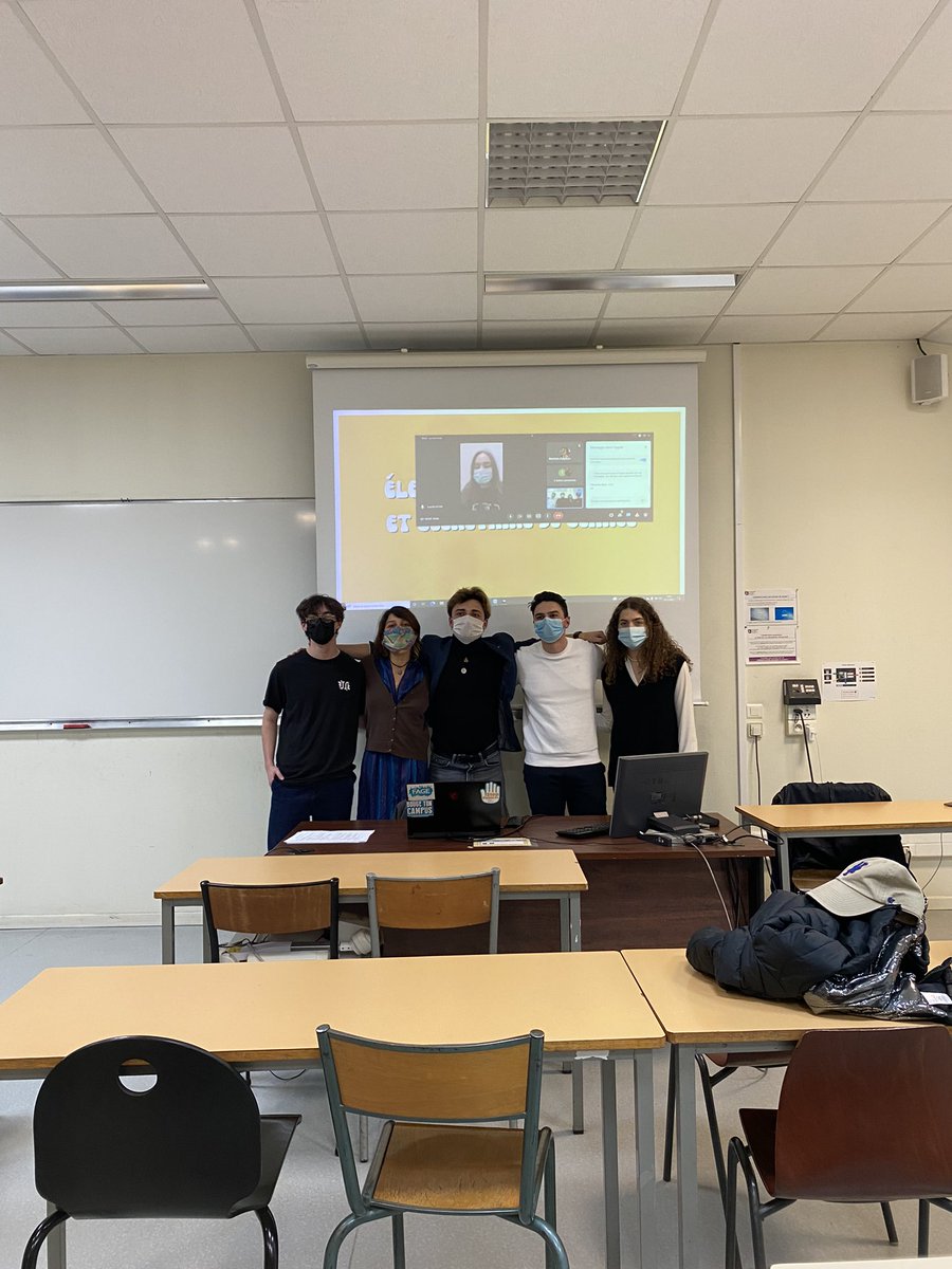 [RÉSEAU]

Présente à 📍Lille pour l’AG de passation de l’<a href="/ALESILille/">ALESI</a>. 

Un grand bravo à l’équipe menée par @AymGalille pour les travaux mis en œuvre cette année, notamment avec la création des #CHTIPANIERS.

Bravo à la liste de Clément FABRE pour leur élection 👏🏻