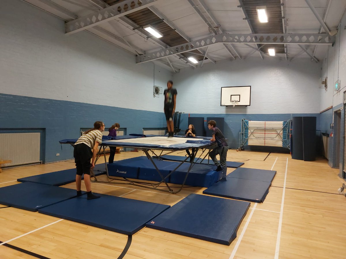 Whitehill_PE's tweet photo. Our new trampolining Club has started on a Thursday after School. Speak to Miss Delaney if you are interested in coming along. #getbouncing https://t.co/2kbFnfbmi9