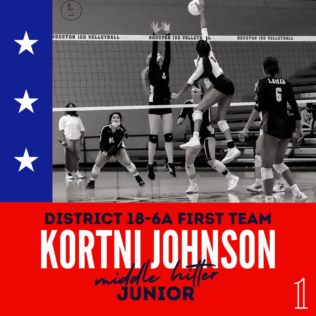 What a season, Lady Texans!! We are so proud of the progress made and desperately look forward to being back on the court next season. HYPE it up for our girls who made the District 18-6A First Team!