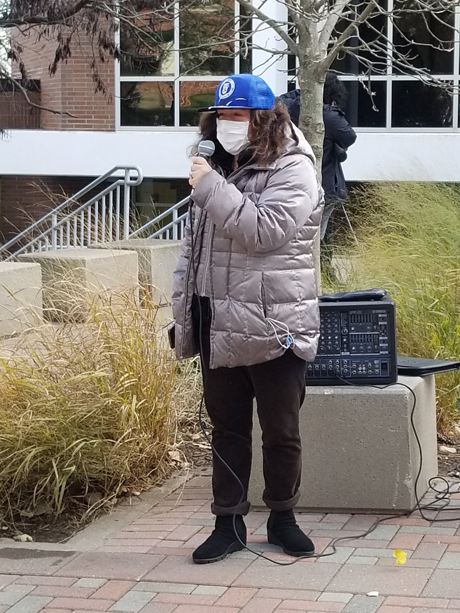 CNJSCL's tweet image. Some of the amazing speakers showing support and solidarity during our Rally to Save WP! #SaveWPjobs