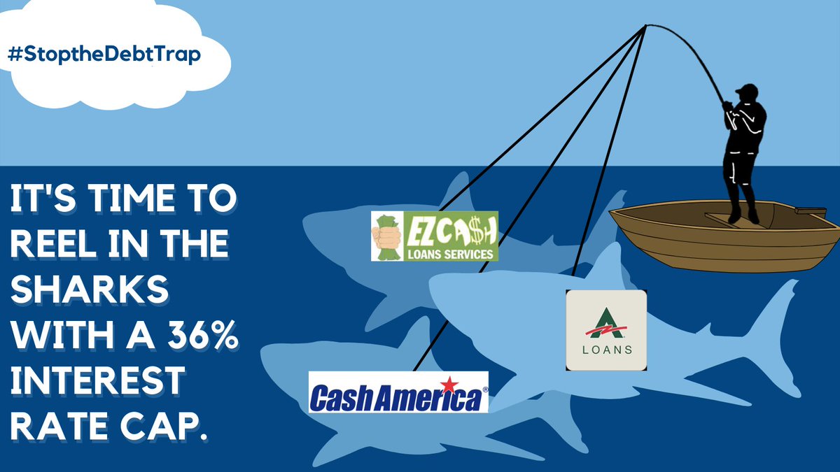 ConsumerFed's tweet photo. Payday lenders are robbing Americans $213 per second from exorbitant fees associated with their terrible financial product. Itโs time we said, ENOUGH and passed the Veterans and Consumers Fair Credit Act. #StopTheDebtTrap #CapRatesNow #VCFCA https://t.co/KAToLhJz9n