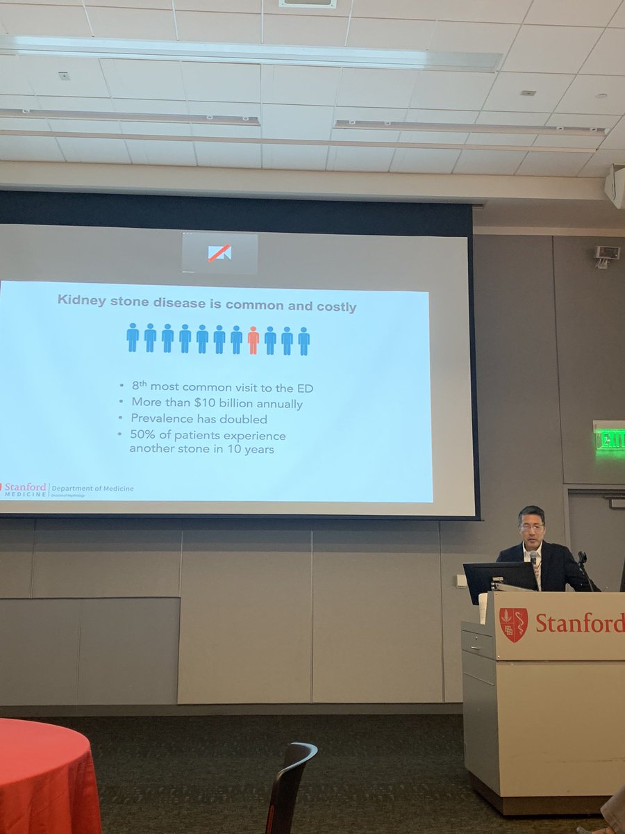 Rock star <a href="/kingpaoman/">Alan Pao</a> <a href="/StanfordNeph/">Stanford Nephrology</a> <a href="/StanfordDeptMed/">Stanford Department of Medicine</a> giving <a href="/StanfordDRC/">Stanford Diabetes Research</a> forum talk on obesity-related hyperoxaluria and kidney stones