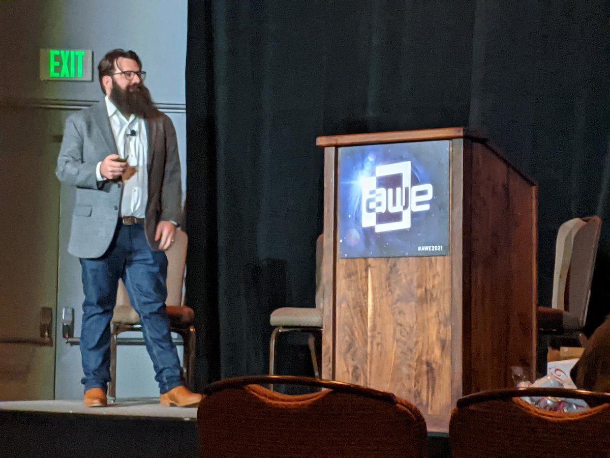 We had the most amazing time <a href="/ARealityEvent/">AWE</a> testing hardware and checking out the latest and greatest software! It’s going to be a year of incredible opportunities in this #ar #vr #xr space! Thank you for having us, and thank you to all of the amazing speakers! #AWE2021